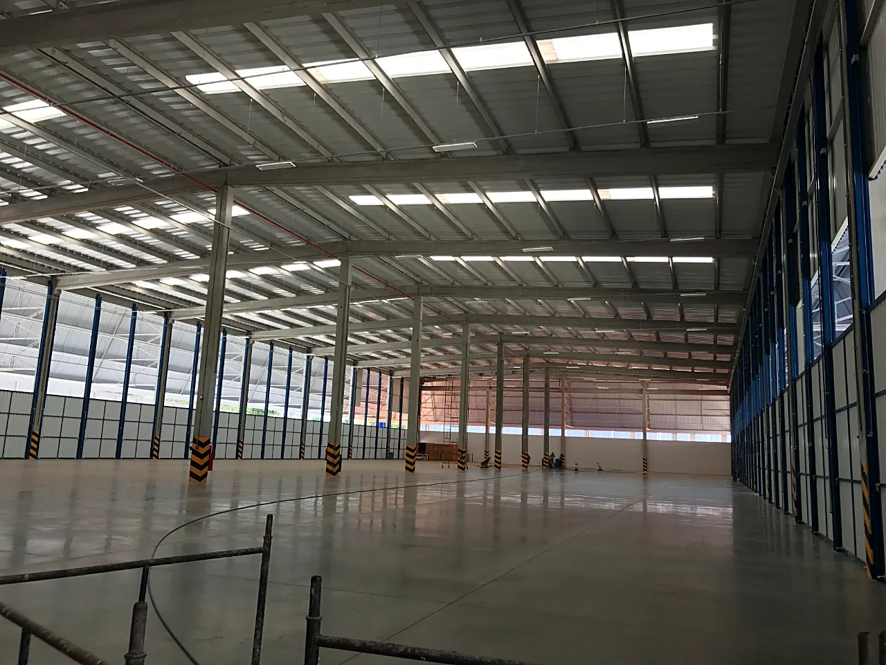 Galpão logístico entregue pela HC Engenharia em Goiânia